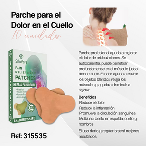 CerviFix™–PARCHE NATURAL PARA EL DOLOR DEL CUELLO + ENVÍO GRATIS