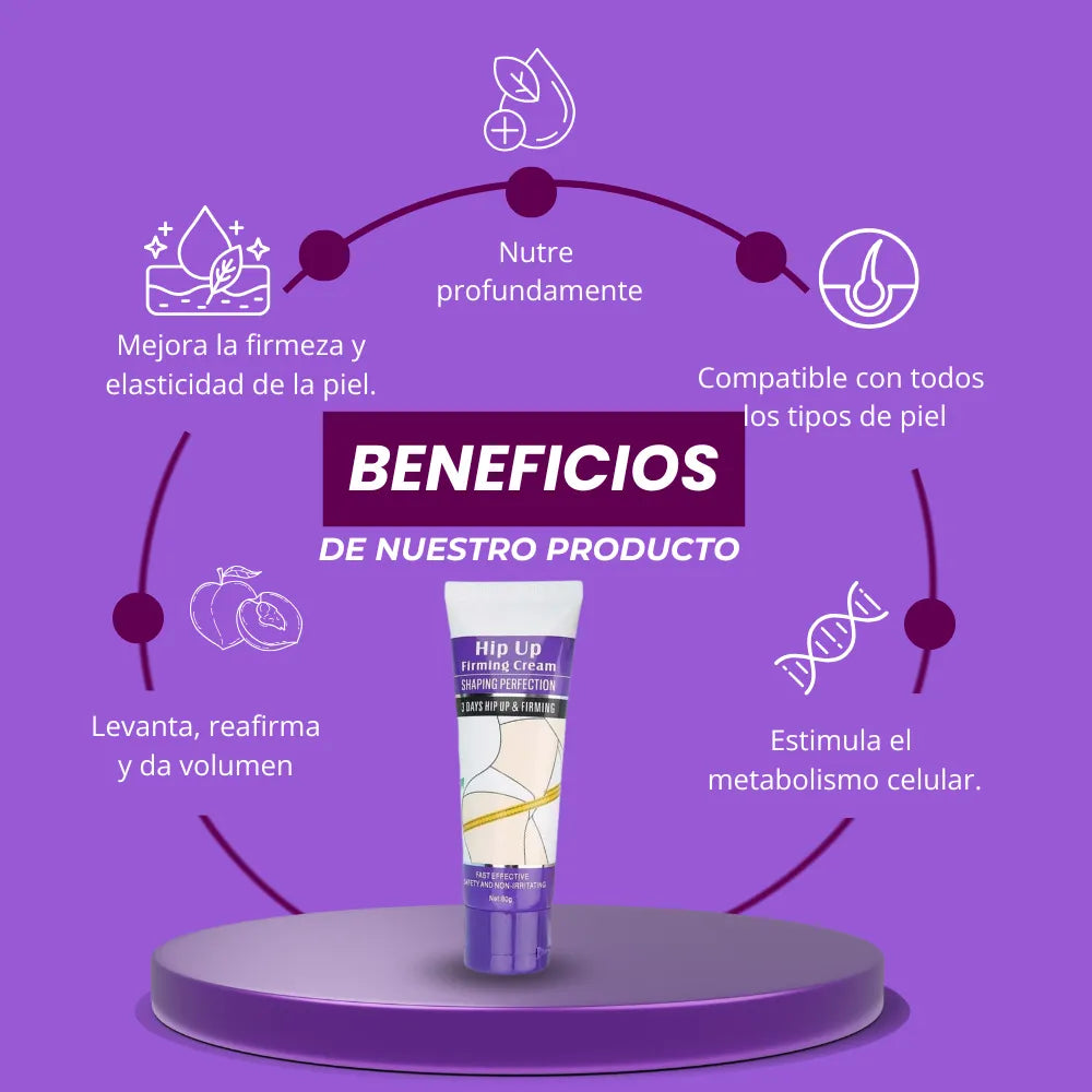 Crema reafirmante Gluteos