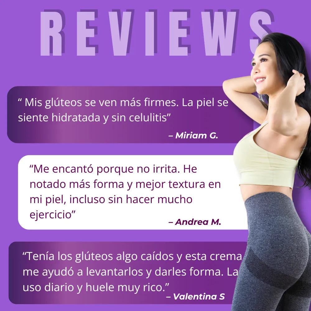 Crema reafirmante Gluteos