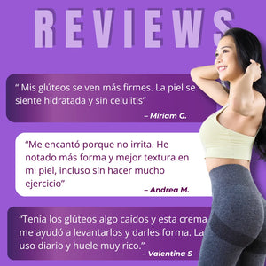 Crema reafirmante Gluteos