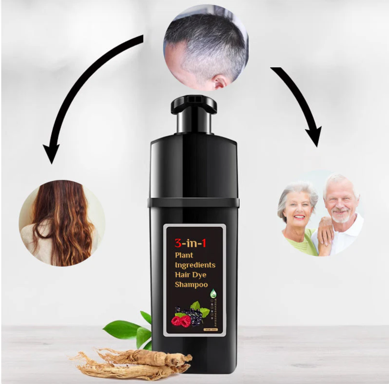 SHAMPOO NATURAL CUBRE CANAS