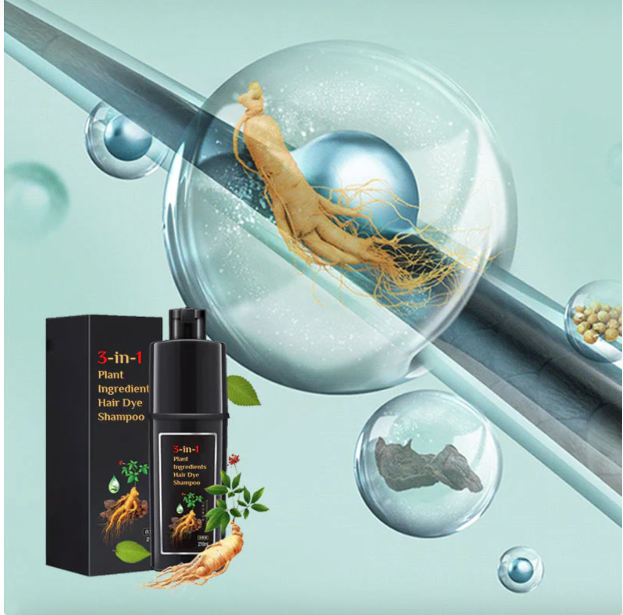 SHAMPOO NATURAL CUBRE CANAS