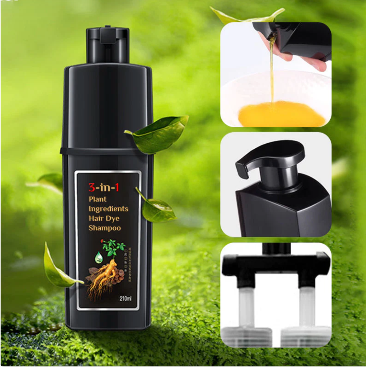 SHAMPOO NATURAL CUBRE CANAS