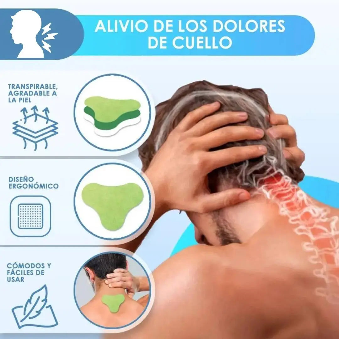 CerviFix™–PARCHE NATURAL PARA EL DOLOR DEL CUELLO + ENVÍO GRATIS