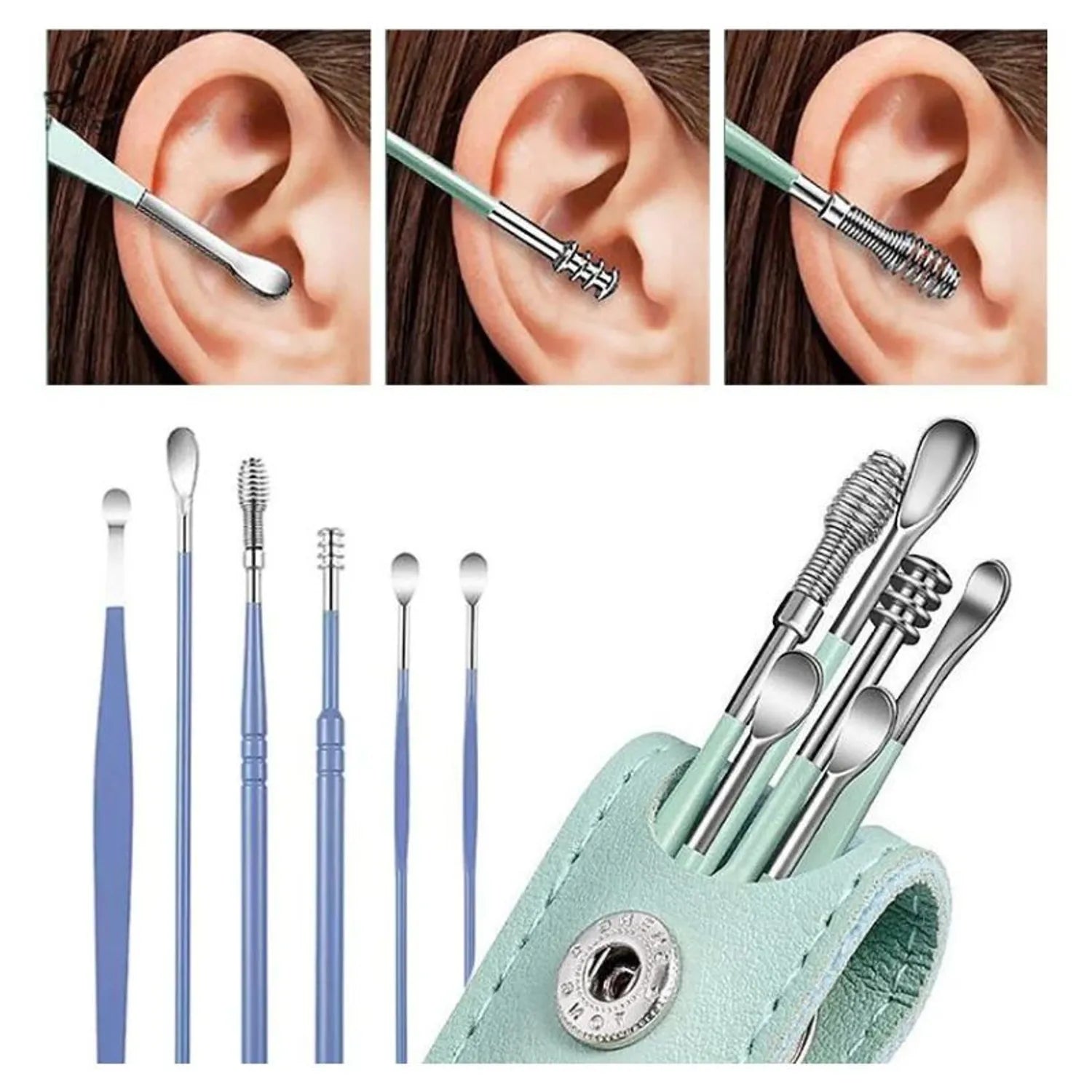 Kit de Limpieza de Oídos | Seguro y Suave