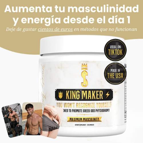 KING MAKER - Recupera tu Masculinidad y Personalidad en 7 días.